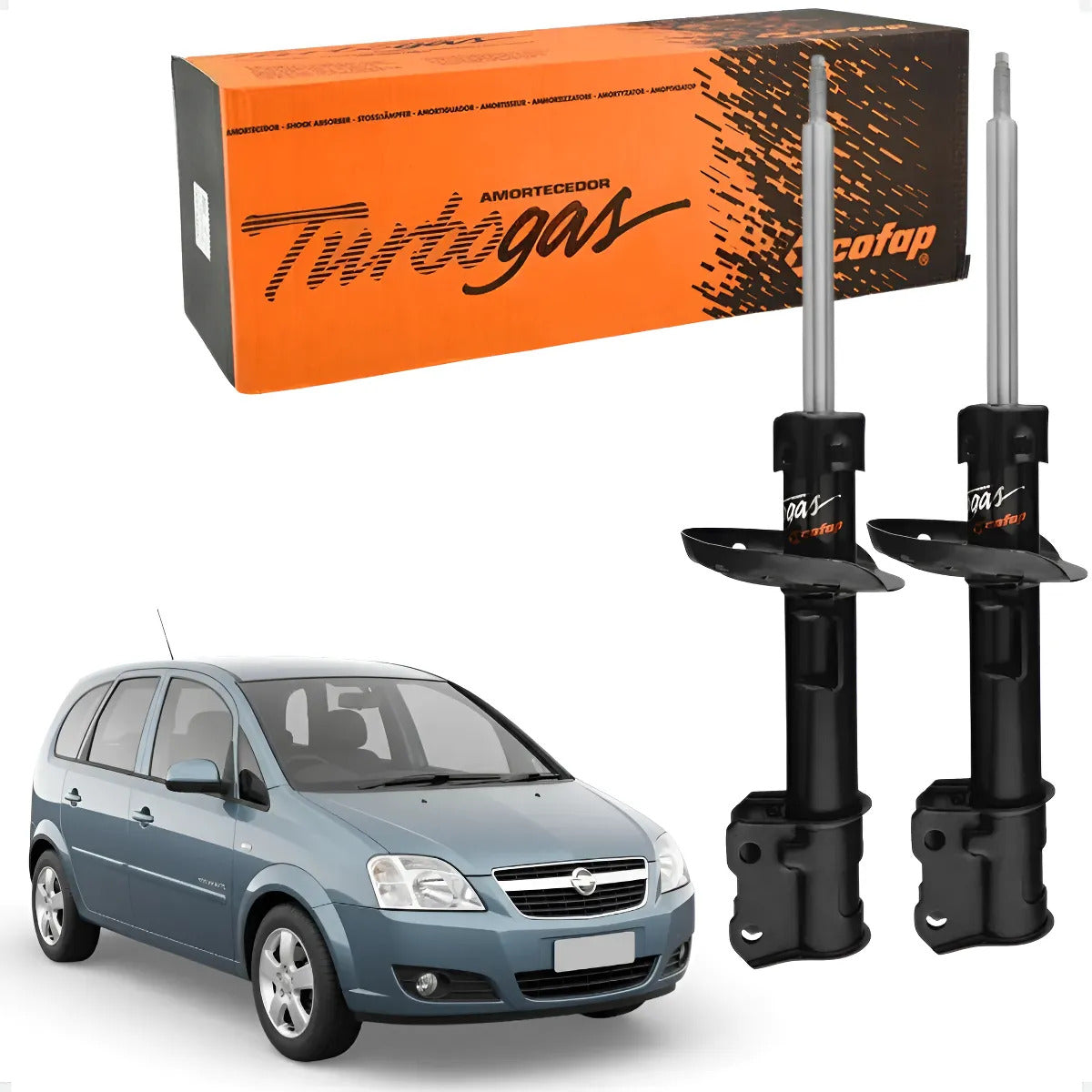 Par Amortecedor Dianteiro Meriva 02/12 Gp30381 Cofap