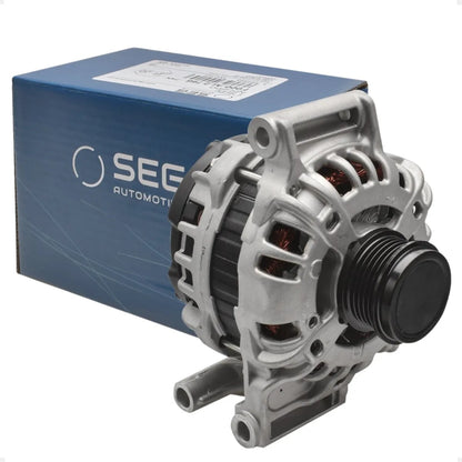 Alternador S10 2.5 Flex 12v 130a 2009 A 2014 Com Polia 5pk