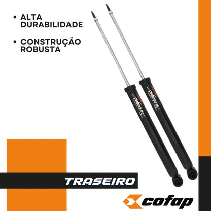 Par Amortecedor Traseiro Citroen C4 Lounge Peugeot 408 Cofap