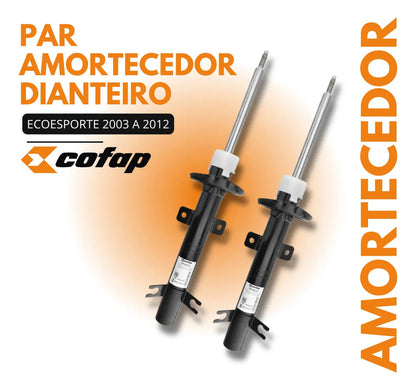 Par Amortecedor Dianteiro Original Cofap Ecosport 2003 2004