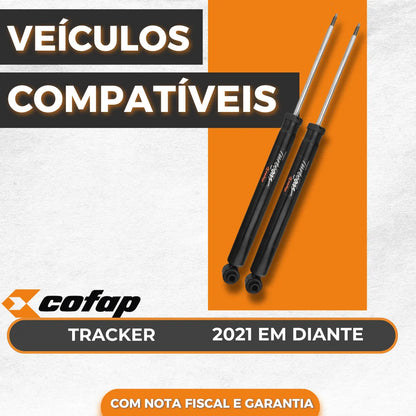 Par Amortecedor Traseiro Tracker 2021 2022 23 Cofap Novo