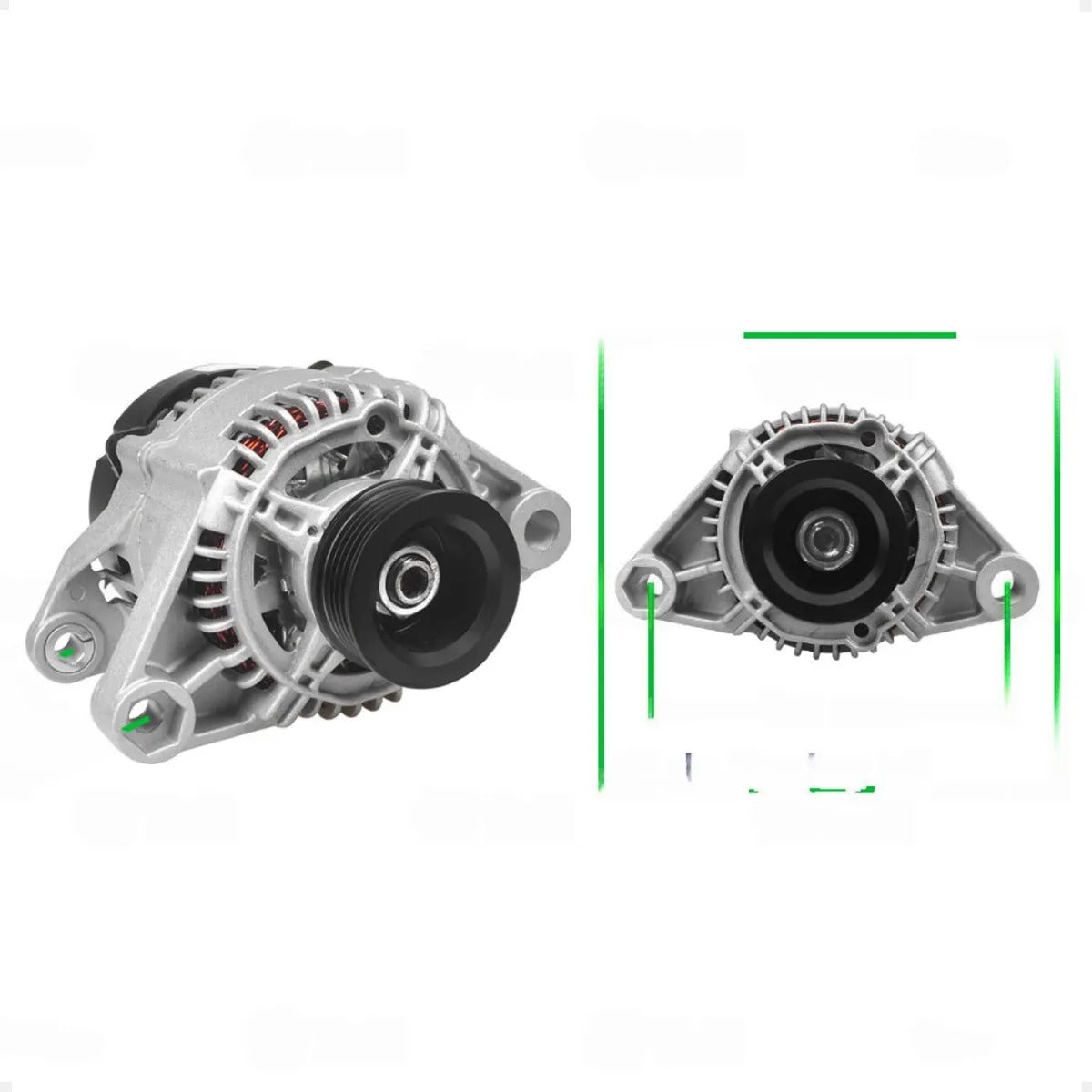 Alternador Palio Siena Strada 1.6 16v 1996 Até 2003 12v85a
