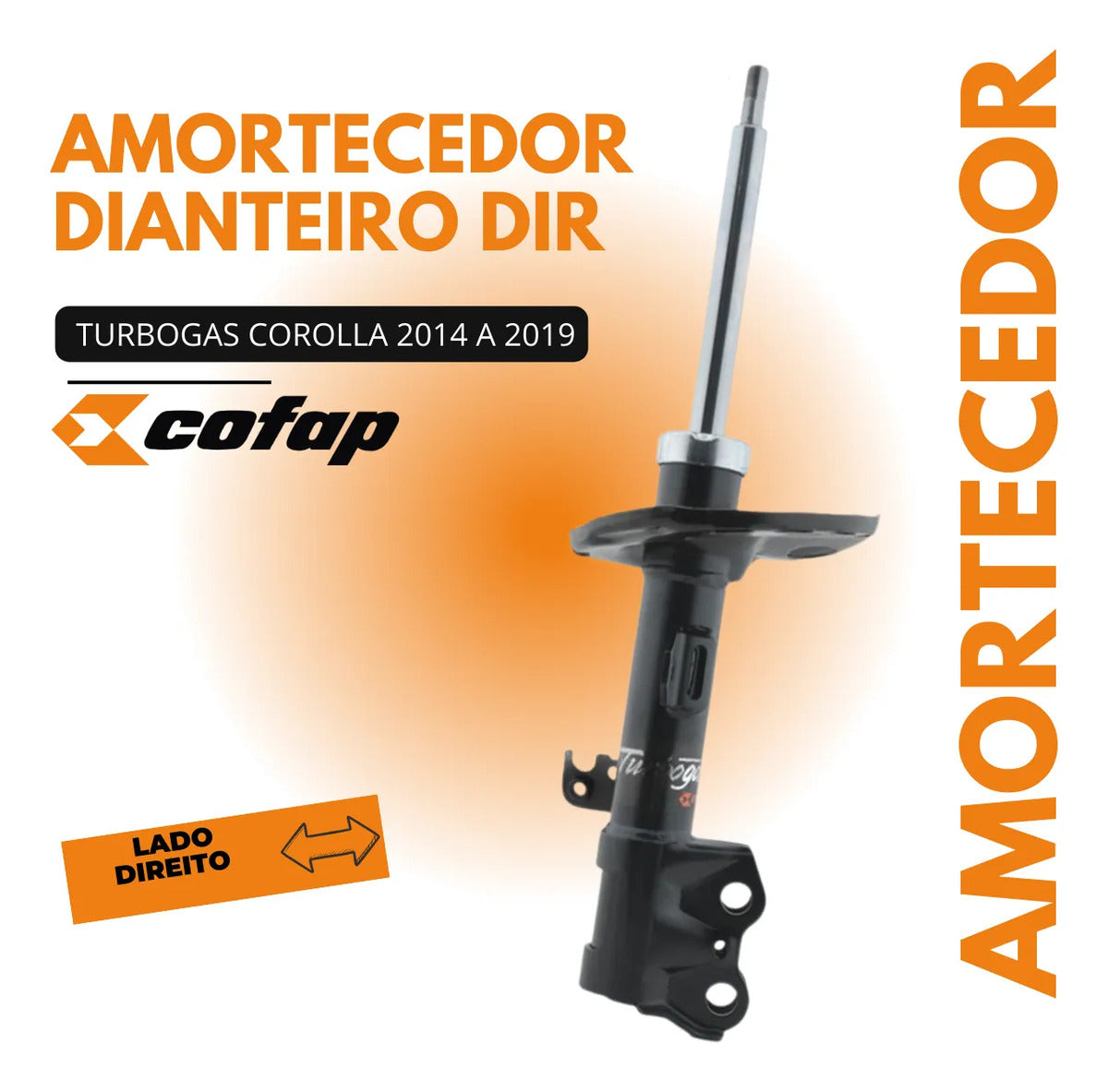 Amortecedor Dianteiro Direito Corolla Xei 2.0l 2023 Cofap