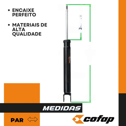 Par Amortecedor Traseiro Ix35 10/15 Cofap Gb48260