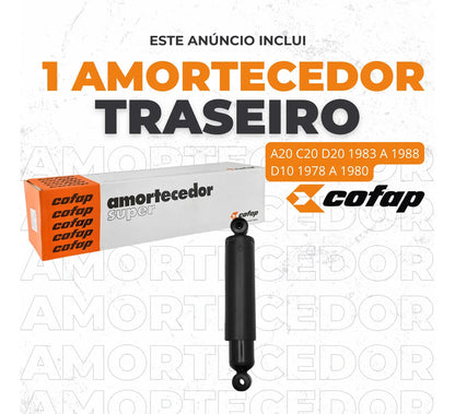 Amortecedor Traseiro A10 C10 D10 A20 C20 D20 Cofap