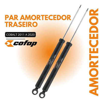 Par Amortecedores Traseiro Cobalt 2012 A 2021 Original Cofap