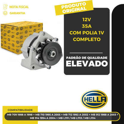 Alternador Mb 709 710 712 912 914 L1111 L1113 L1114 12v35a