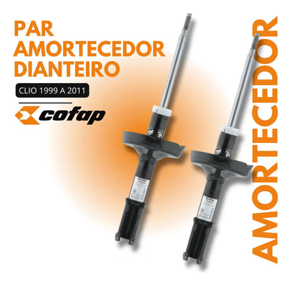 Par Amortecedor Dianteiro Clio 1.0 99.. - Cofap