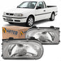 Farol Vw Gol Parati Saveiro G2 1995/2001 Máscar Cinza Arteb