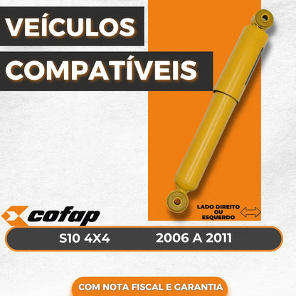 Amortecedor Dianteiro Cofap S10 4x4 06/2006 A 2011
