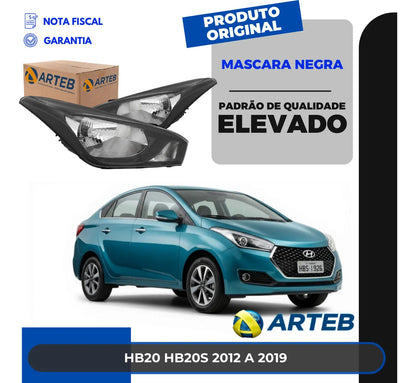 Farol Hb20 Hb20s 2012 2013 2014 2015 16 17 18 19 Arteb Origi