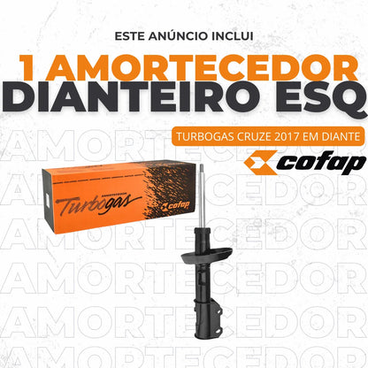 Amortecedor Dianteiro Esquerdo Cruze 2017 Em Diante - Cofap