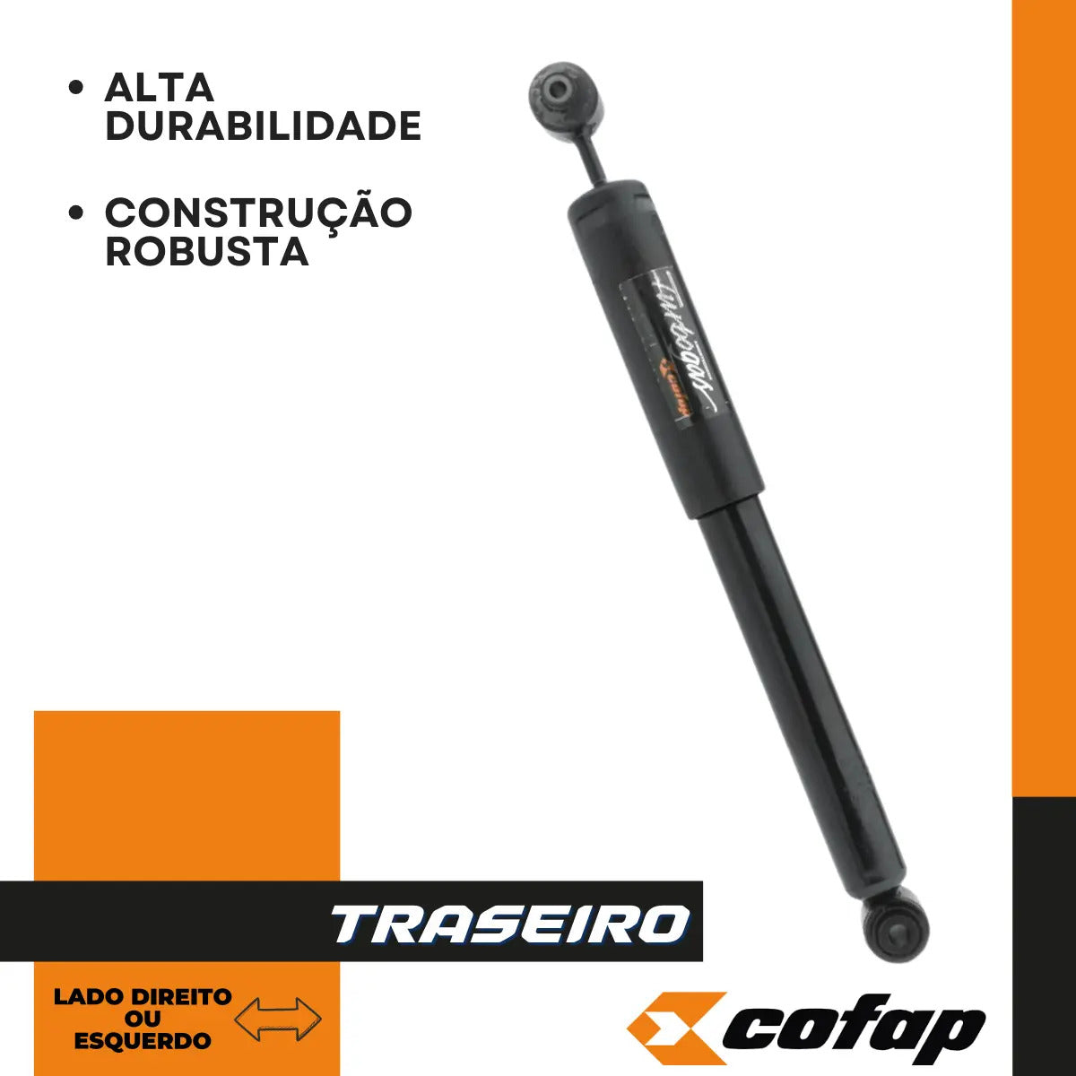 Amortecedor Traseiro Peugeot 2008 - 2019 Em Diante Cofap