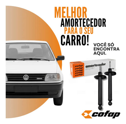 Par Amortecedor Traseiro Cofap Parati Quadrada 1984 A 1995