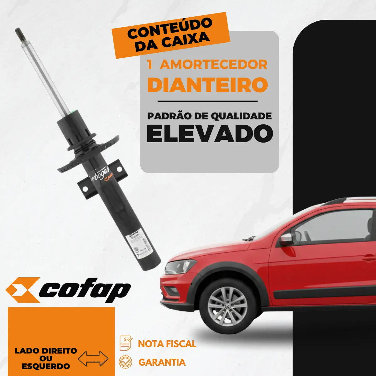 Amortecedor Dianteiro Saveiro Robust 2019 Cofap