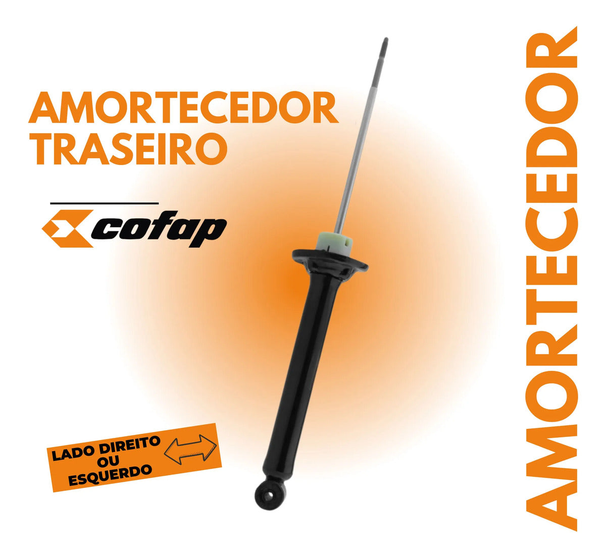 Amortecedor Traseiro Cofap Voyage G5 G6 2008 Em Diante