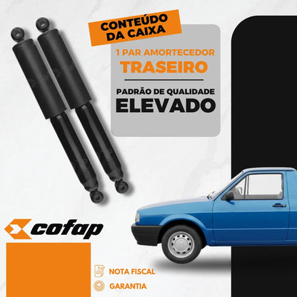 Par Amortecedor Original Cofap Vw Saveiro 1983 1997