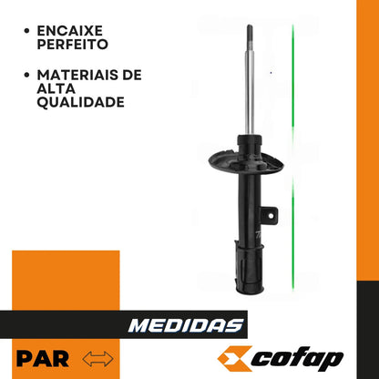 Par Amortecedor Dianteiro 408 Sedan 2011 A 2019 Cofap