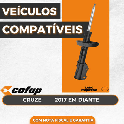 Amortecedor Dianteiro Esquerdo Cruze 2017 Em Diante - Cofap