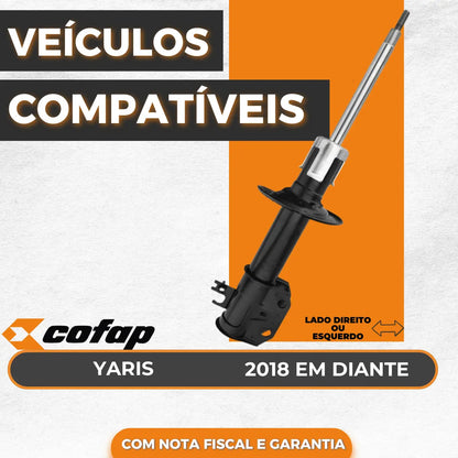 Amortecedor Dianteiro Yaris Automático Original Cofap