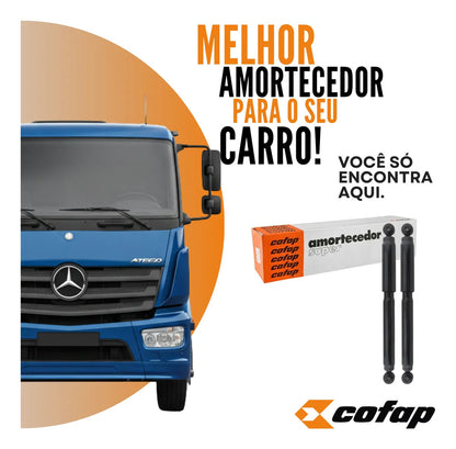 Par Amortecedor Traseiro Mb Atego 1419 1719 Cofap L.13754