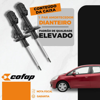 Par Amortecedor Dianteiro Honda Fit Até 2008 Cofap Gp35943m