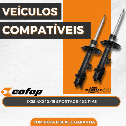 Par Amortecedor Diant Ix35 4x2 10-15 Cofap Gp33222 Gp33223