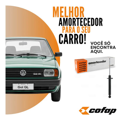 Amortecedor Traseiro Cofap Vw Gol Quadrado 1980 Á 1994
