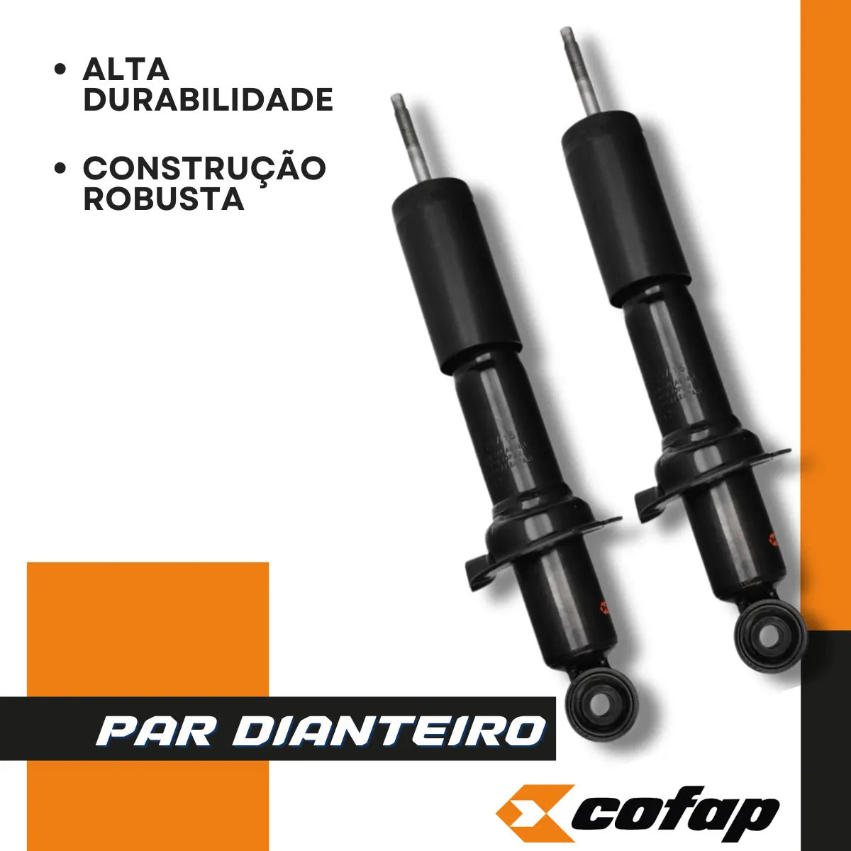 Par Amortecedor Dianteiro Frontier 2.3 2.5  Cofap Original