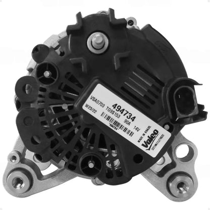 Alternador Polo Virtus 1.0 Após 2017  12v 90a Completo 6pk