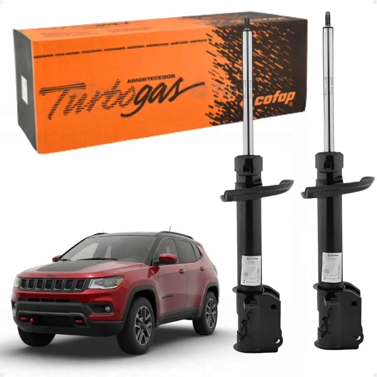 Par Amortecedor Traseiro Jeep Compass Trailhawk 2.0 Cofap
