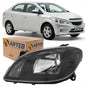 Farol H4 Gm Celta Prisma 2006 A 2011 Máscara Negra Arteb