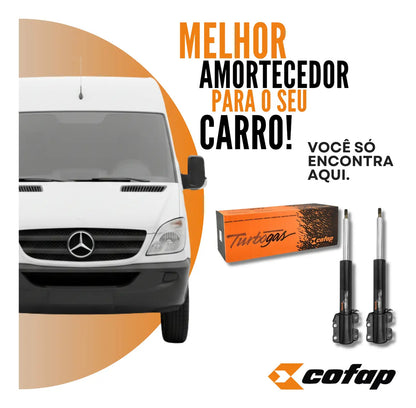 Par Amortecedor Dianteiro Sprinter 410 412 3 414 00/12 Cofap