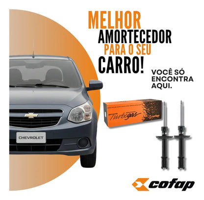 Par Amortecedor Dianteiro Gm Agile 2009 A 2014 Cofap