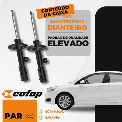 Par Amortecedor Dianteiro 408 Sedan 2011 A 2019 Cofap