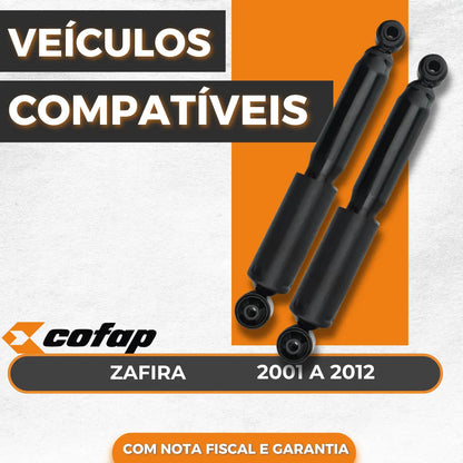 Par Mortecedor Traseiro Cofap Turbogas Gm Zafira 2.0 2009