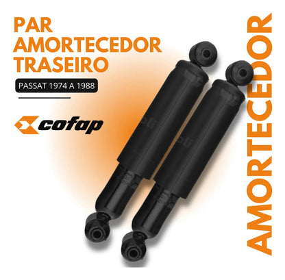 Par Amortecedor Traseiro Passat 1974 Até 1988 Original Cofap