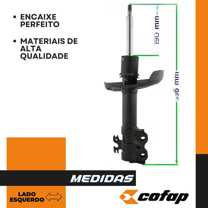 Amortecedor Dianteiro Esquerdo - Cofap - Gp33413