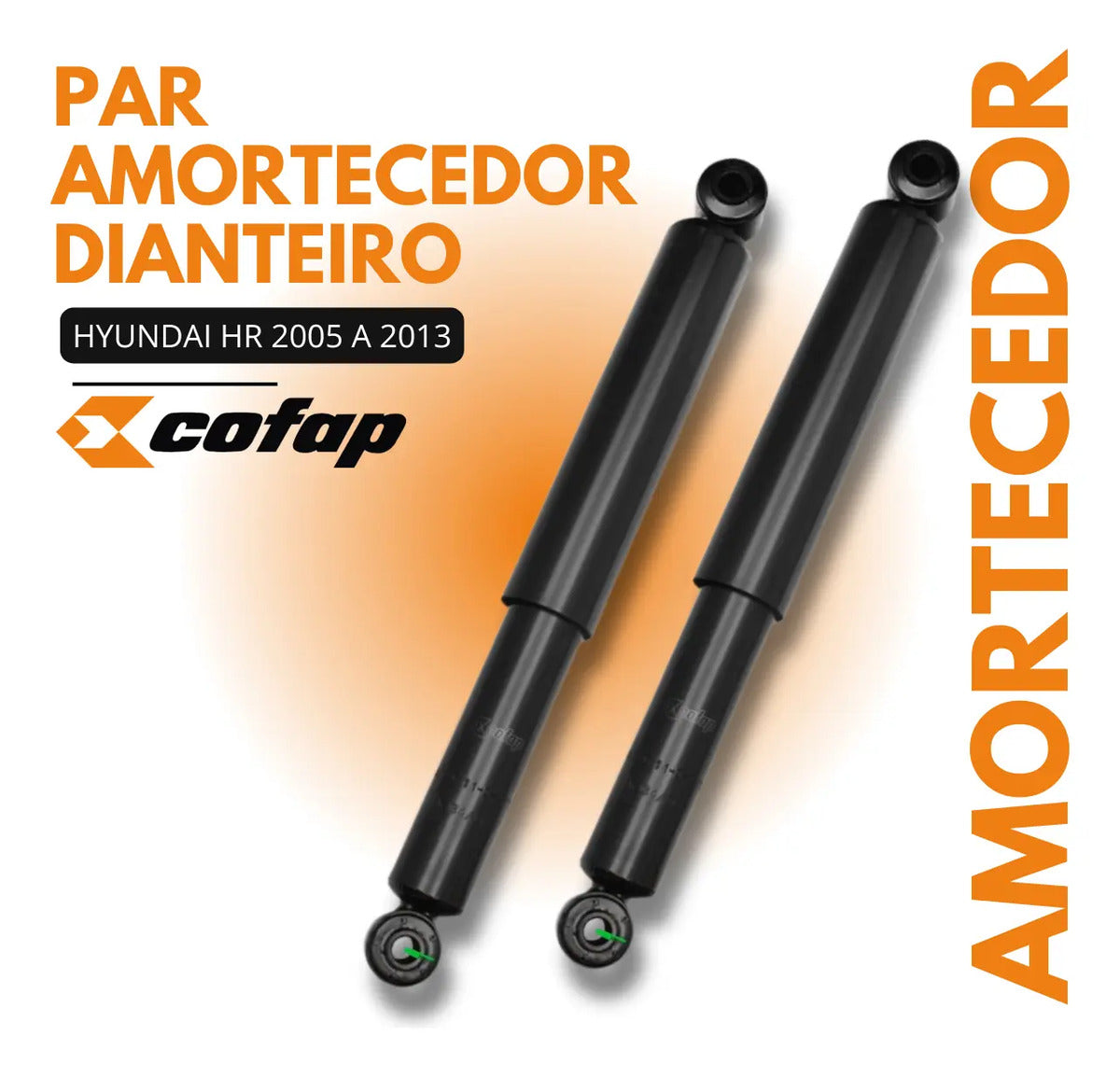 Par Amortecedor Dianteir Hr 2005 06 07 08 09 10 A 2013 Cofap