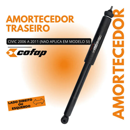 Amortecedor Traseiro Original Cofap New Civic 2008 2009
