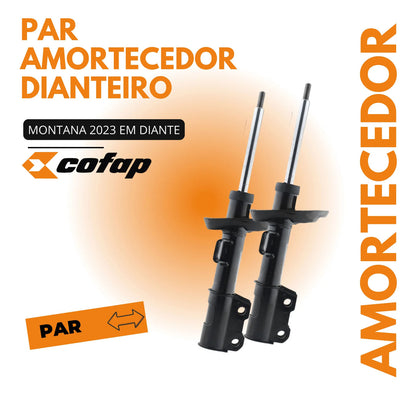 Par Amortecedor Dianteiro Cofap Montana Gp33532 - Gp33533