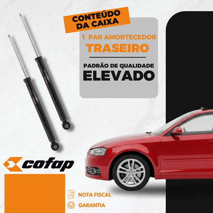 Par Amortecedor Traseiro Cofap Bora 2000 A 2011