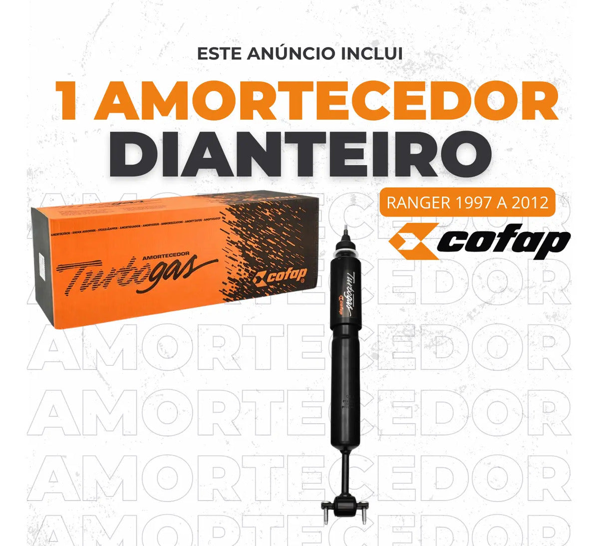 Amortecedore Dianteiro Ranger 2008/09/10/2011 Cofap