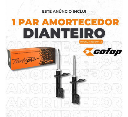 Amortecedor Diant I30 09 12 Cofap Gp33204 Gp33205