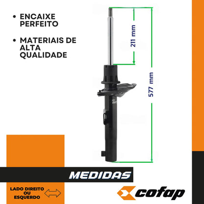 Amortecedor Dianteiro Polo 1.0 Mpi Track Cofap