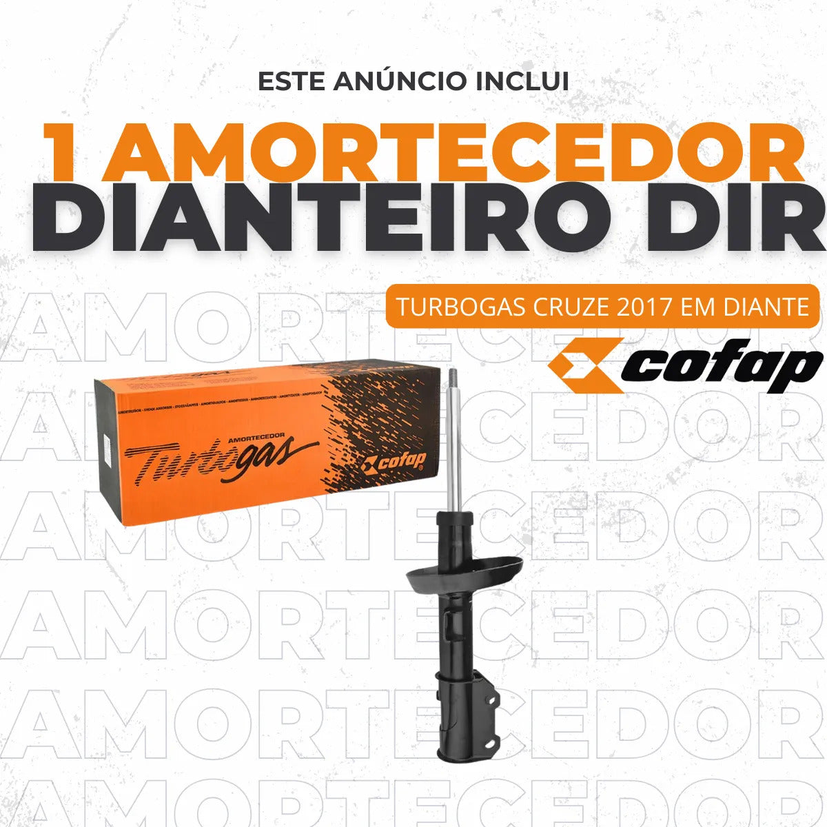 Amortecedor Dianteiro Direito Cruze 2017 Em Diante - Cofap