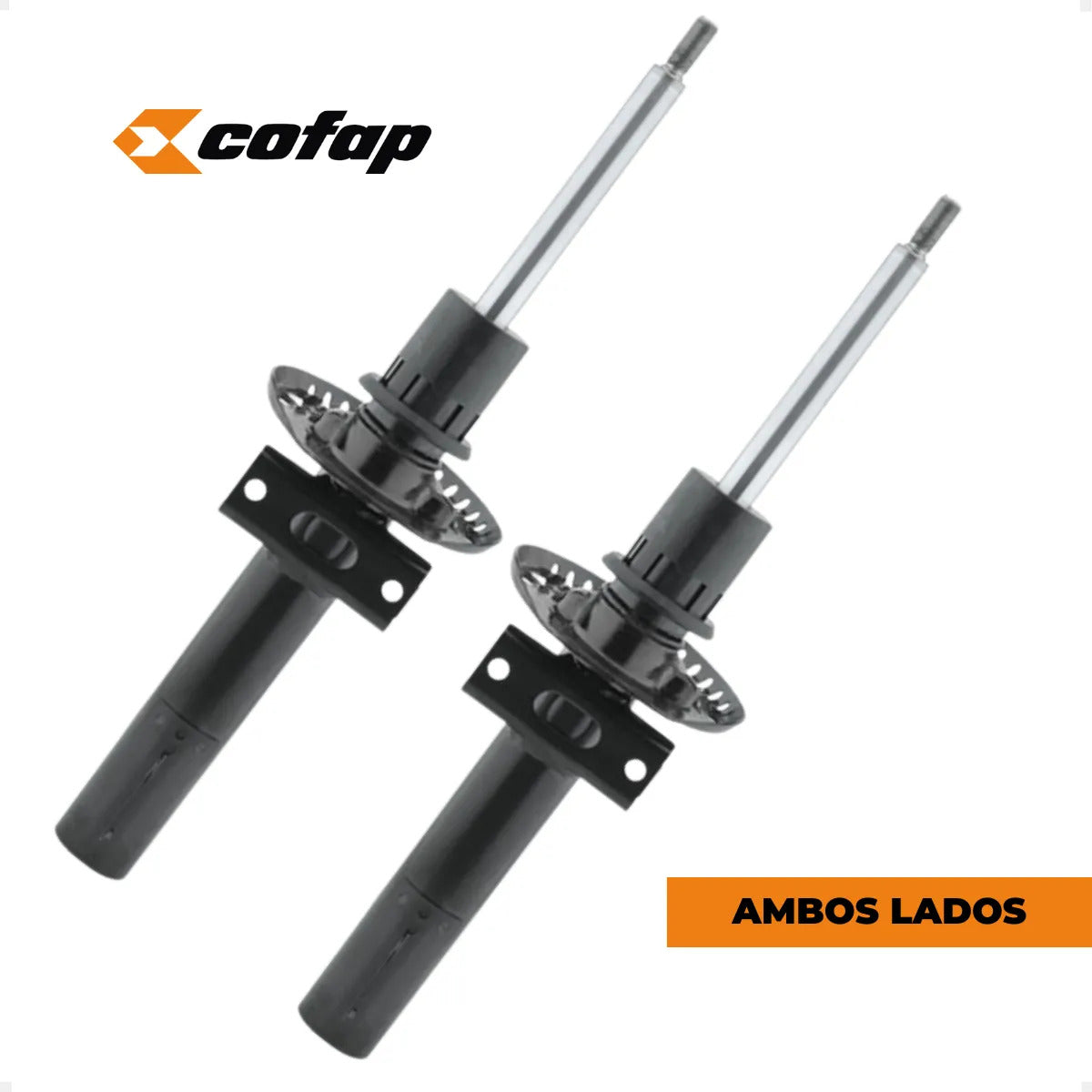 Kit 2 Amortecedor Dianteiro Gol Voyage G5 G6 Cofap + Coxin