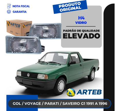 Farol Gol G1 Saveiro Voyage Parati 1991 1992 1993 1994 Arteb
