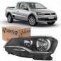 Farol Máscara Negra Foco Duplo Saveiro G6 2013 A 2016 Arteb