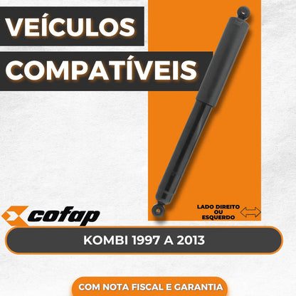 Amortecedor Traseiro Vw Kombi 1.4 1997 À 2013 Cofap